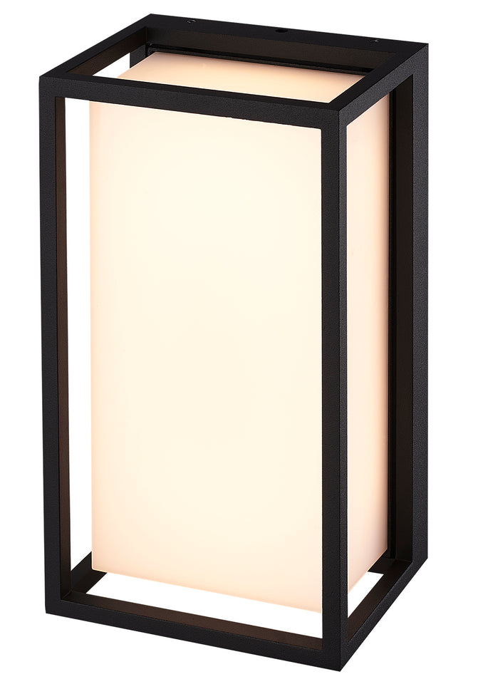 OUTDOOR WANDSPOT ""FERES""  ZWART  ART NR: 23429010/