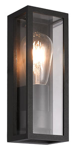 OUTDOOR WANDSPOT ""SELSO""  ZWART  ART NR: 23429070/