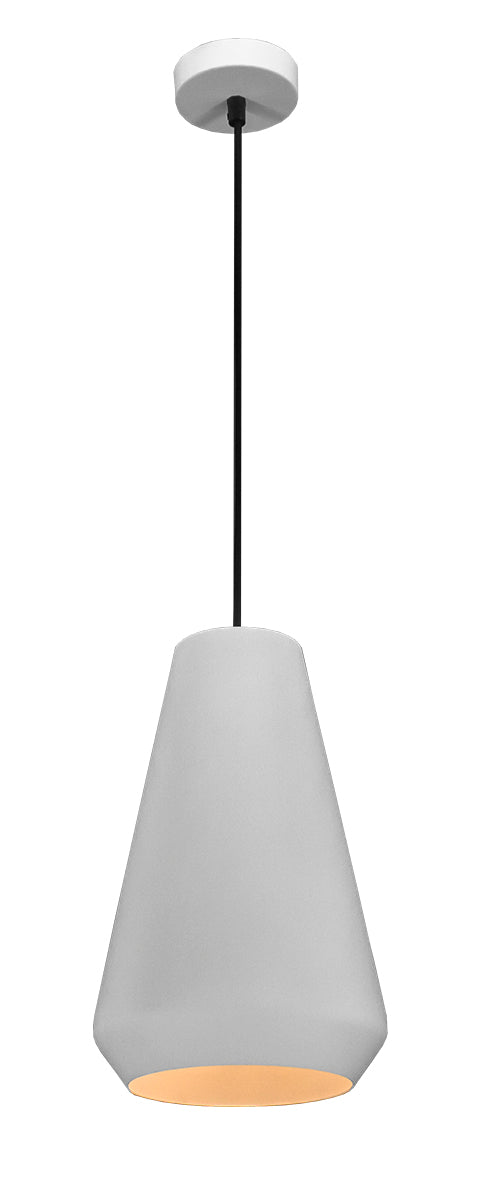 '' TUBBE'' HANGLAMP DE LUXE  MAT/WIT  200        ART NR 23432050/