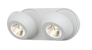 "" BOLEO '''" SPOT LED 2 LICHTS MAT WIT  ART NR 23433012/