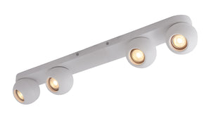 "" RITON '''" SPOT LED 4 LICHTS MAT WIT  ART NR 23433025/