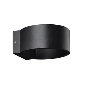 OUTDOOR WANDSPOT ""KAMIR""  ZWART  ART NR: 23434000/