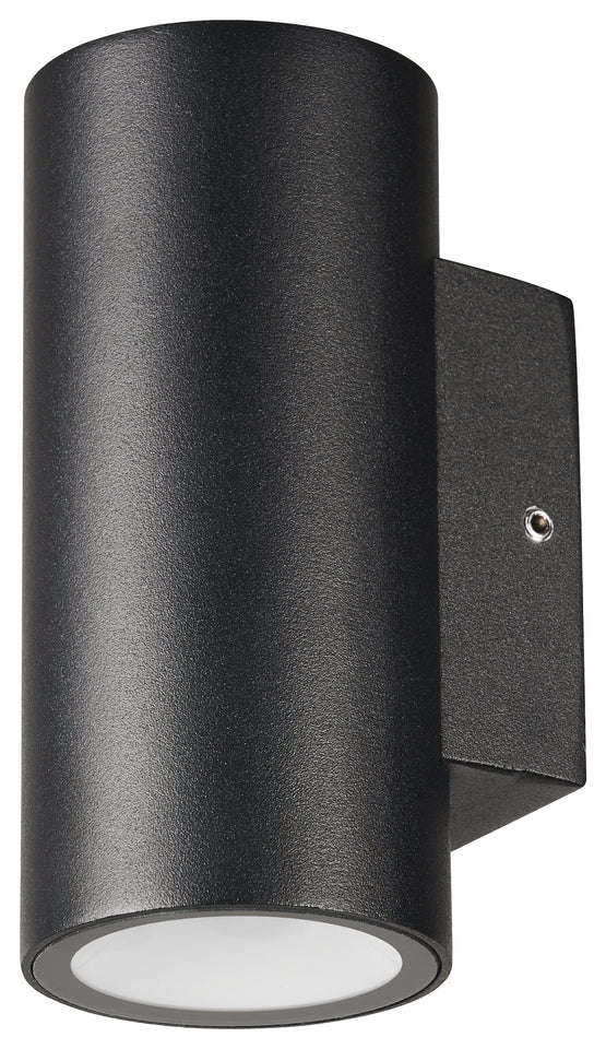 OUTDOOR WANDSPOT ""TENGO"" 2 LICHTS  ZWART  ART NR: 23434050/