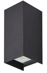 OUTDOOR WANDSPOT "OSIK""  ZWART  ART NR: 23434065/