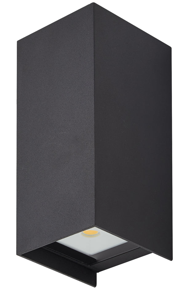 OUTDOOR WANDSPOT "OSIK""  ZWART  ART NR: 23434065/
