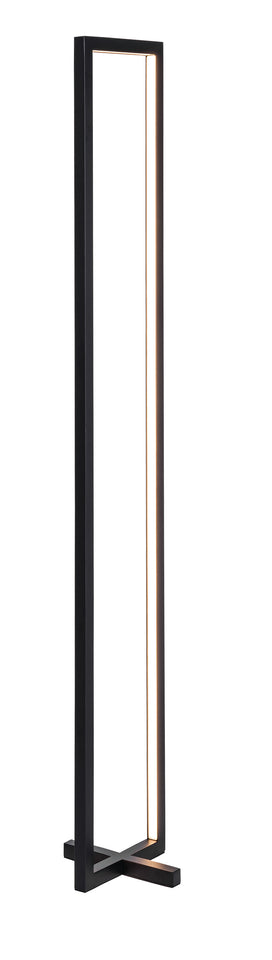 EXCLUSIEVE LED VLOERLAMP ""TURE"" ZWART  ART NR: 23435041/