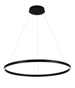 EXCLUSIEVE LED PENDELLAMP ""TURE"" ZWART  900 ART NR: 23435043/