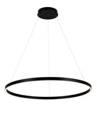EXCLUSIEVE LED PENDELLAMP ""TURE"" ZWART  900 ART NR: 23435043/