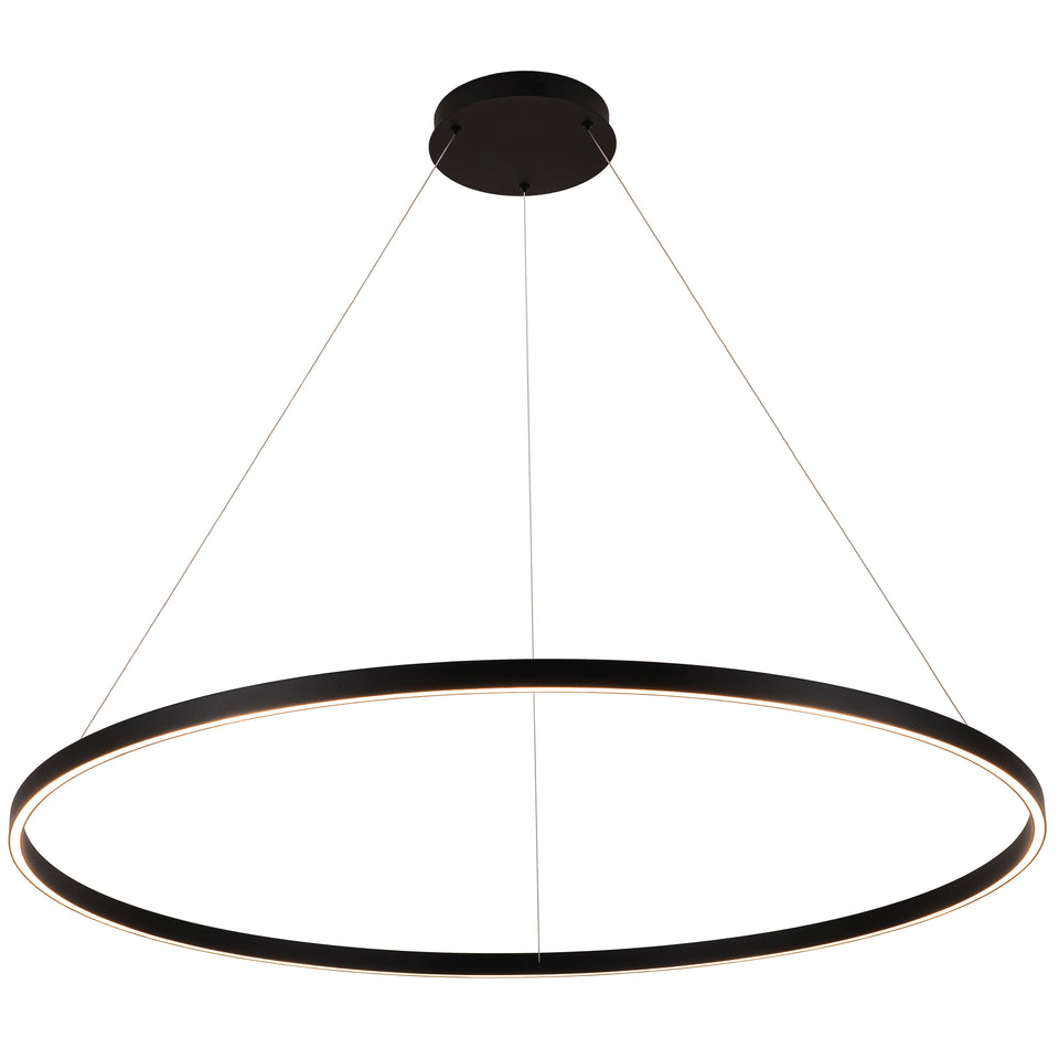 EXCLUSIEVE LED PENDELLAMP ""TURE"" ZWART  1200 ART NR: 23435044/