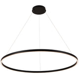 EXCLUSIEVE LED PENDELLAMP ""TURE"" ZWART  1200 ART NR: 23435044/