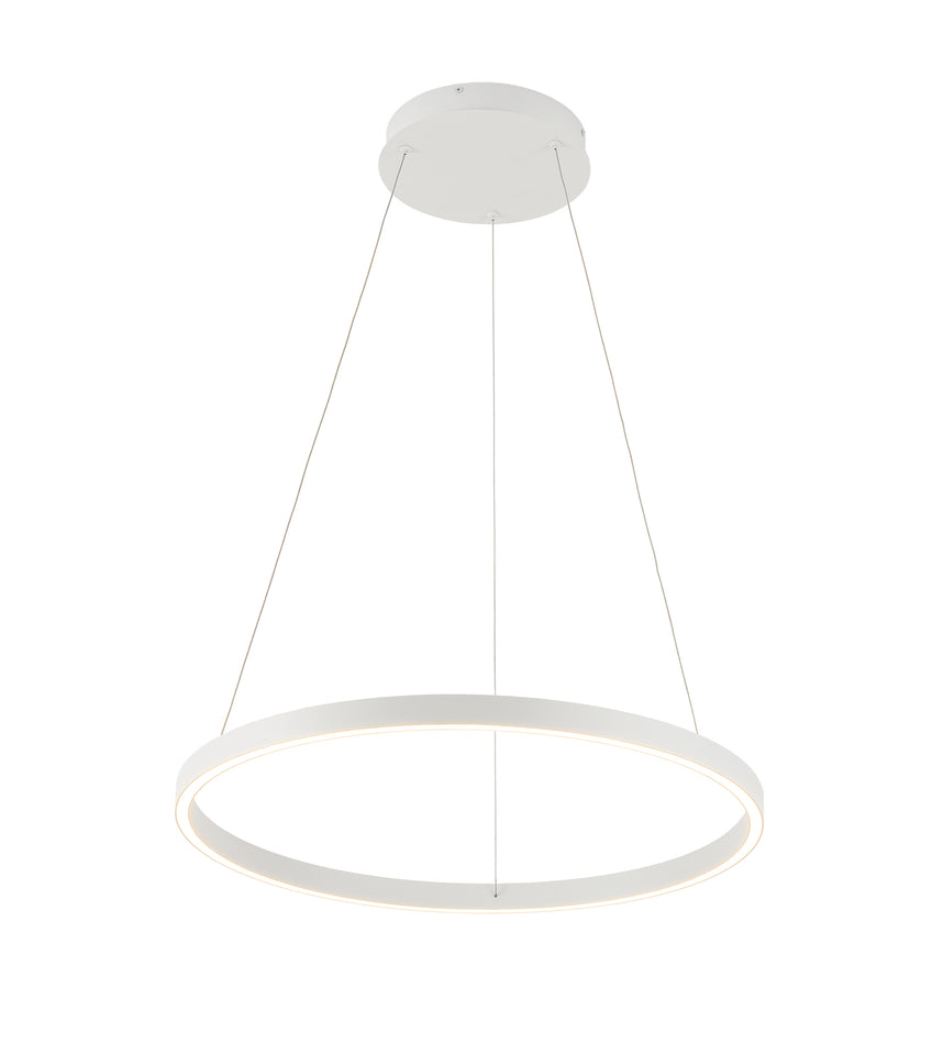 EXCLUSIEVE LED PENDELLAMP ""TURE"" WIT 600  ART NR: 23435052/