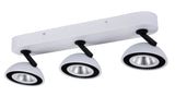LOOMI SPOT LED 3 LICHTS MAT WIT  ART NR 24012492/