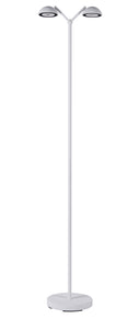 LOOMI SPOT LED 2 LICHTS VLOERLAMP MAT WIT  ART NR 24012495/