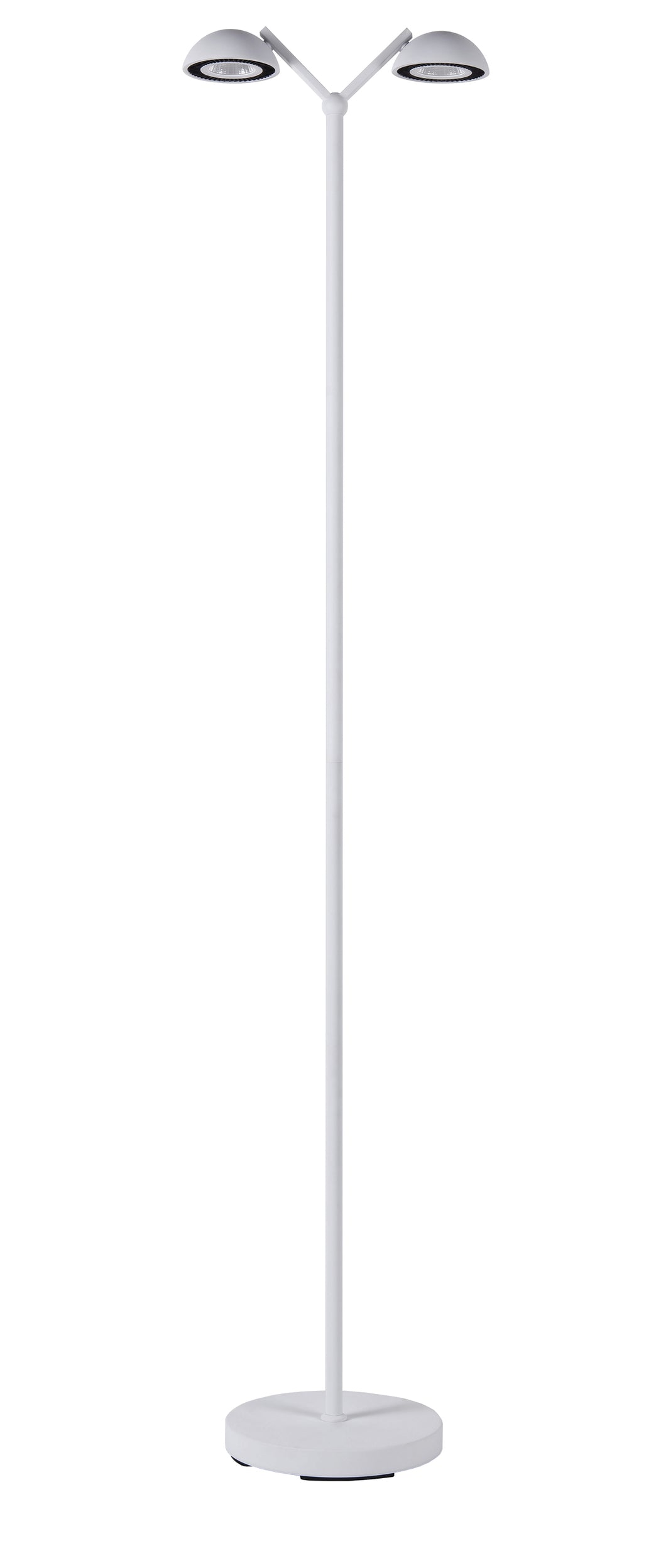 LOOMI SPOT LED 2 LICHTS VLOERLAMP MAT WIT  ART NR 24012495/