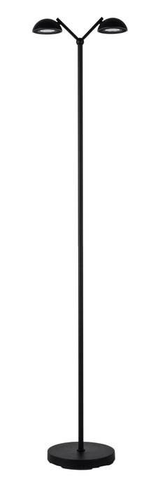LOOMI SPOT LED 2 LICHTS VLOERLAMP MAT ZWART ART NR 24012505/