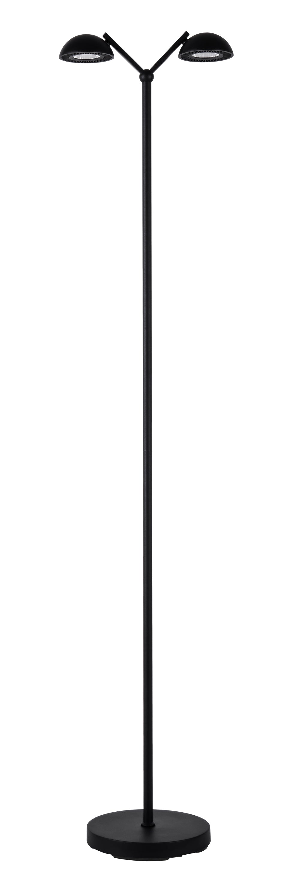 LOOMI SPOT LED 2 LICHTS VLOERLAMP MAT ZWART ART NR 24012505/