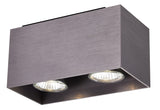 OPBOUW LED SPOT 2 LICHTS DUBO BRONS  ART NR: 24014251/