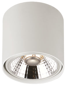 OPBOUW LED SPOT ROND 1 LICHTS '' LOX ''' WIT  ART NR: 24014300/