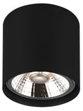 OPBOUW LED SPOT ROND 1 LICHTS ''LOX ''  ZWART ART NR: 24014305/