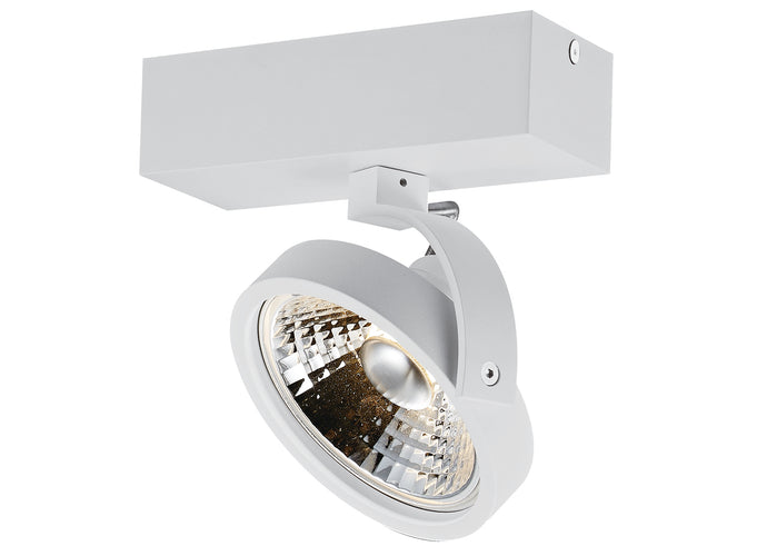 HULSE WANDSPOT DE LUXE MAT/WIT  ART NR: 24014340/