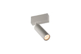 BOPAL WANDSPOT DE LUXE WIT/WIT  ART NR: 24014350//