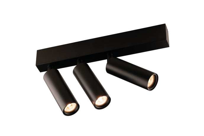 BOPAL 3 LICHTS BALK  DE LUXE ZWART/ZWART  ART NR: 24014362/
