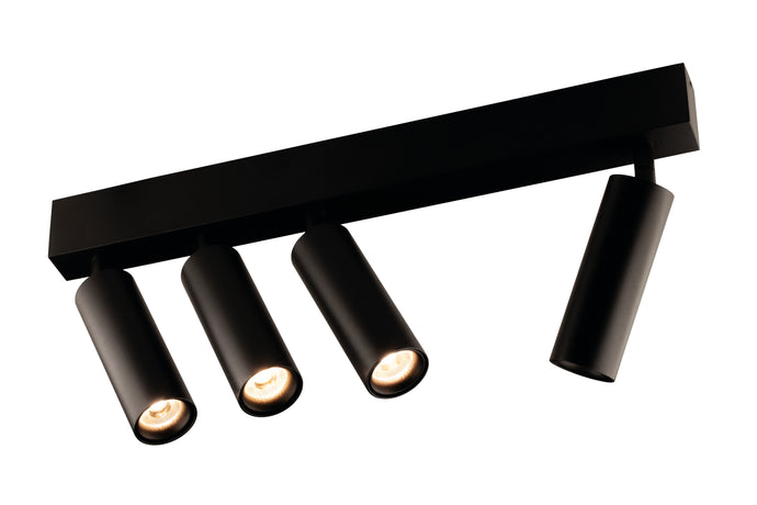 BOPAL 4 LICHTS BALK  DE LUXE ZWART/ZWART  ART NR: 24014363/