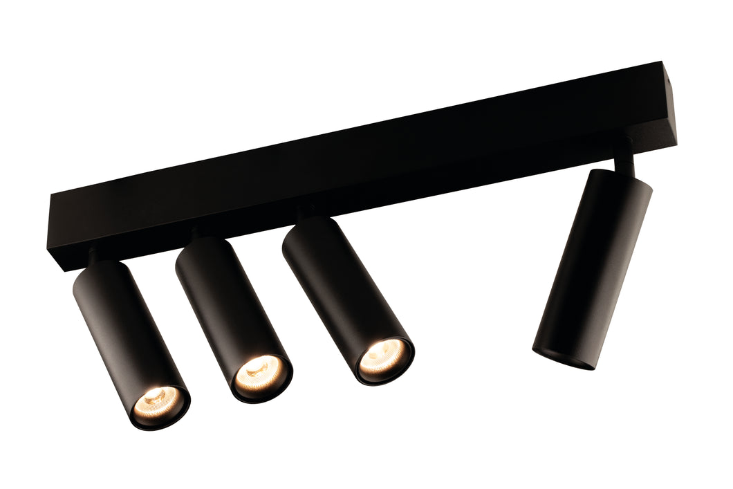 BOPAL 4 LICHTS BALK  DE LUXE ZWART/ZWART  ART NR: 24014363/