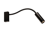 BOPAL FLEXIBELE WAND/LEES SPOT DE LUXE ZWART/ZWART  ART NR: 24014364//