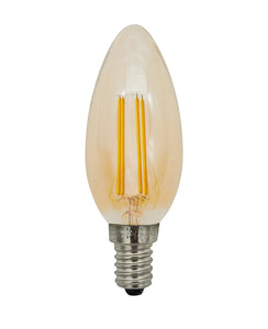 E14-LED  DIMBARE  RETRO LAMP 3.6 WATT  GOUD  ART NR: 18202752