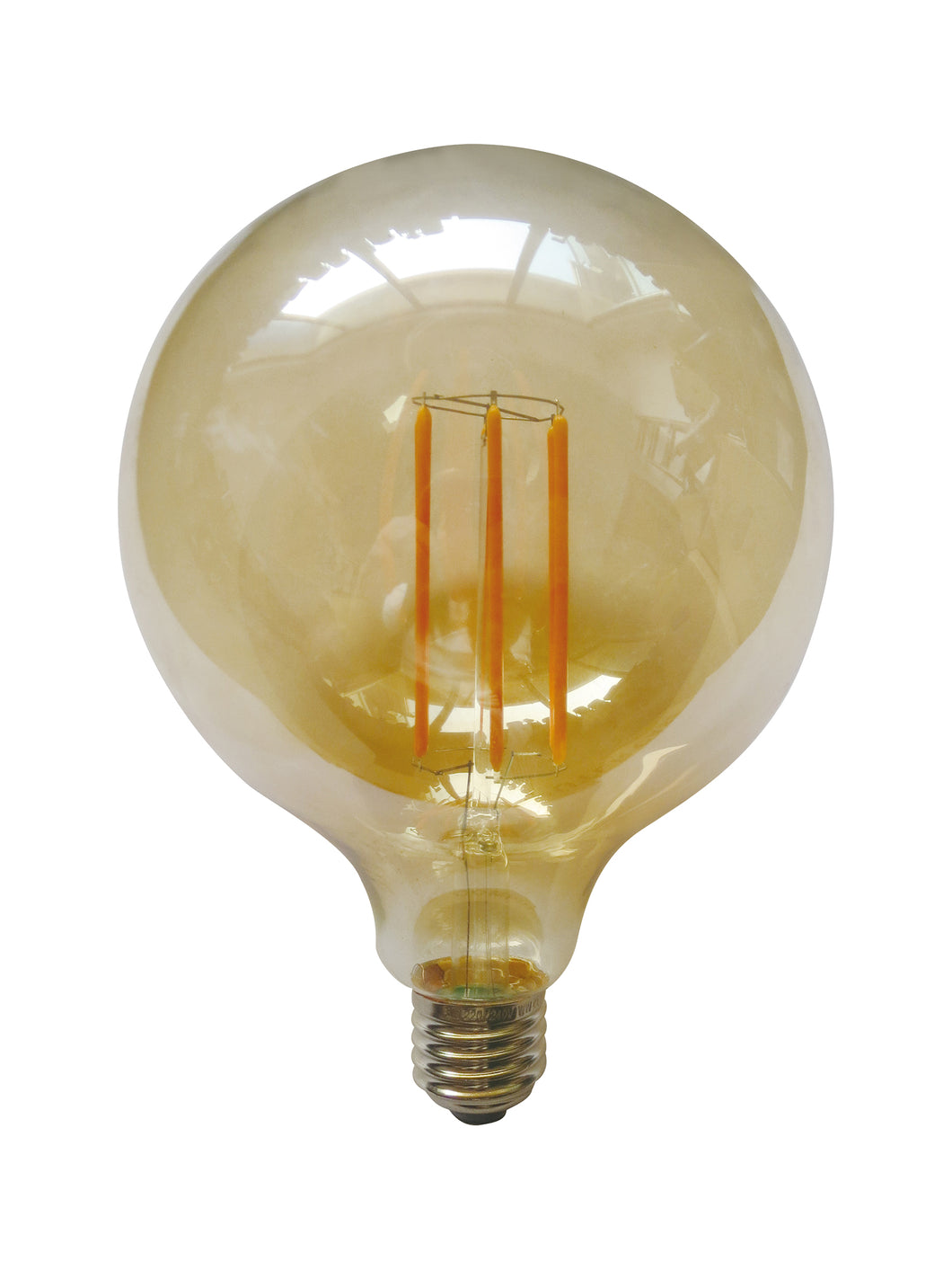 E27-LED  DIMBARE  RETRO LAMP 5 WATT GOUD  ART NR: 18202760