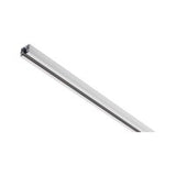 2 METER RECHTE STARTERSET 1 FASE TRACK/RAIL  "" SALARI ""  2 GLAS HANGLAMPEN WIT  ART NR: LATH P95455%