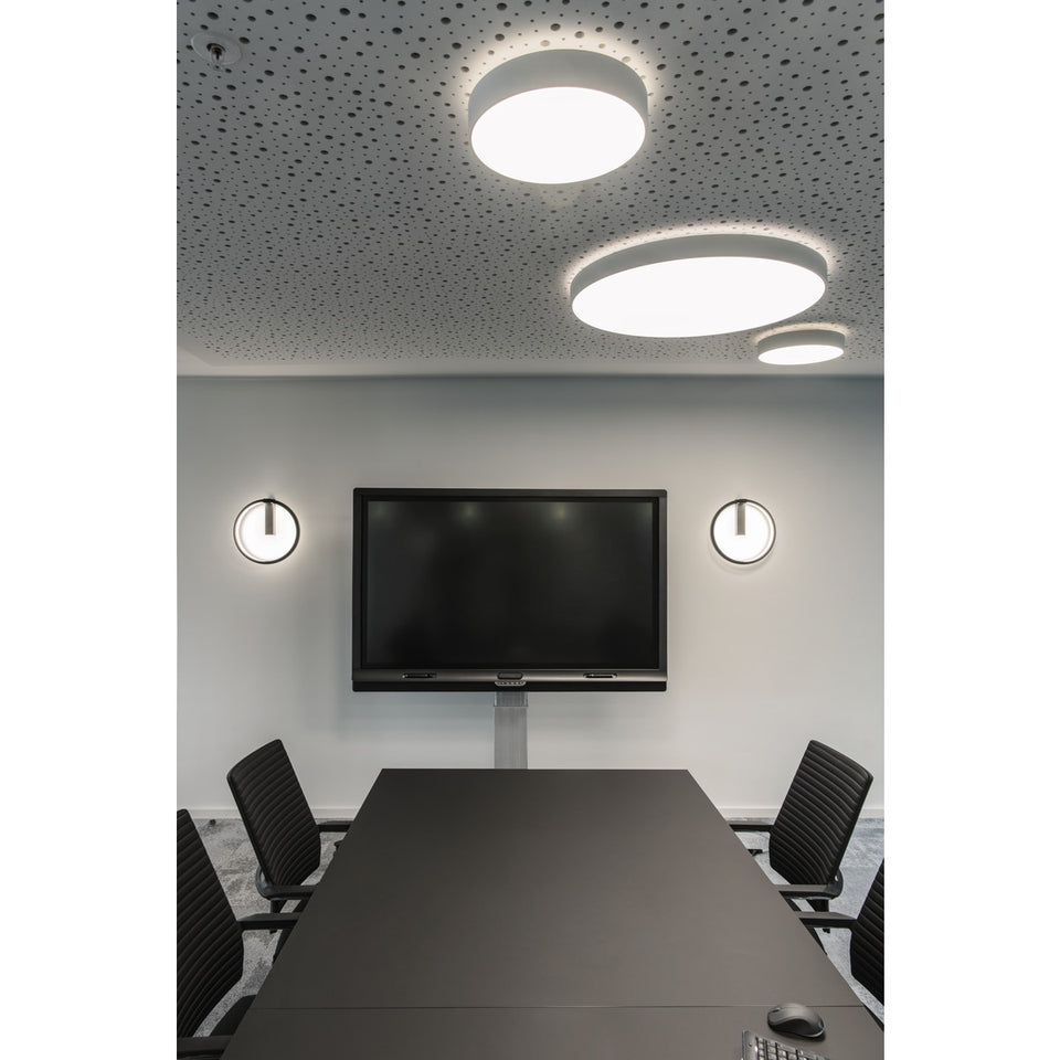 SUPER LUXE LED WANDLAMP "" UNO "" 400MM  MAT/WIT  ART NR: 2002917