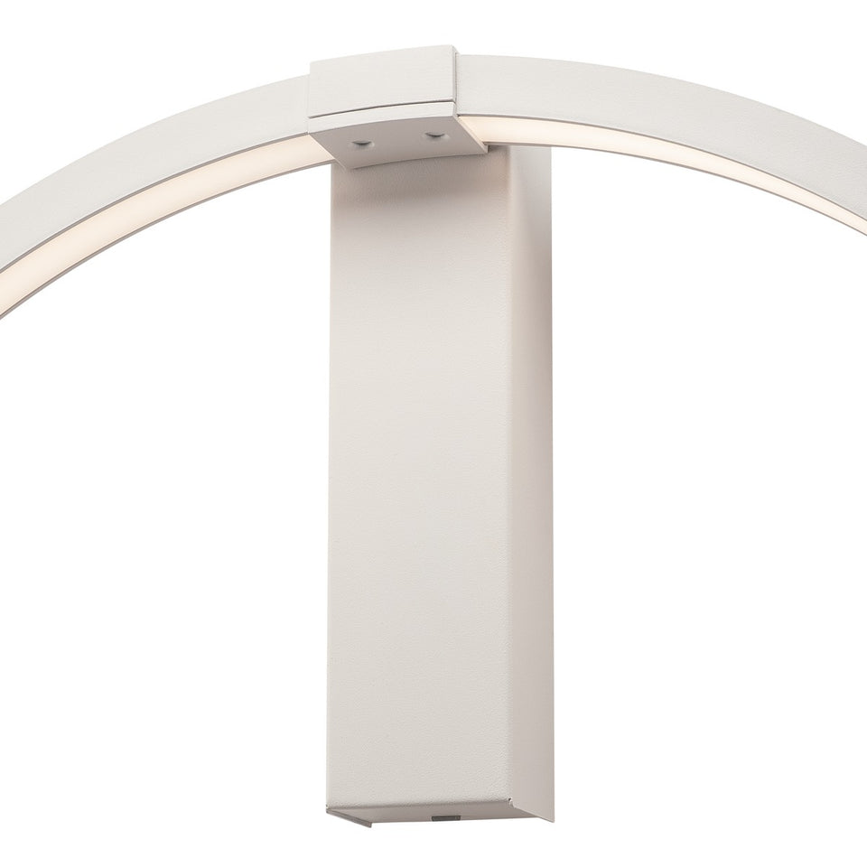 SUPER LUXE LED WANDLAMP "" UNO "" 400MM  MAT/WIT  ART NR: 2002917