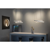 SUPER LUXE LED WANDLAMP "" UNO "" 600MM  MAT/ZWART  ART NR: 2002918