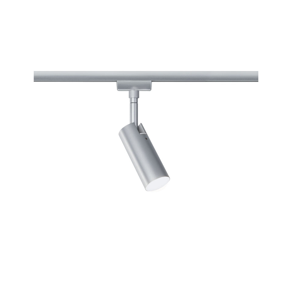 L-VORMIGE  STARTERSET 1 FASE TRACK/RAIL  "" TURBO ""  5 LICHTS MAT/CHROOM  ART NR: LATH  P95506%