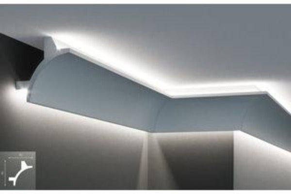 PLAFOND SIERLIJST UP AND DOWN INDIRECTE LED-STRIPS VERLICHTING  ART NR  29090KF/