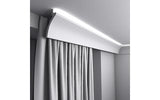 GORDIJN SIERLIJST UP VOOR INDIRECTE LED-STRIPS VERLICHTING  NR  212060KF/