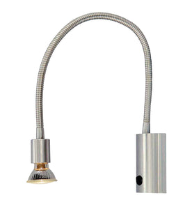 FLEXI WANDSPOT PRUNE FLEX GESCHUURD STAAL    ART NR: 23402162/