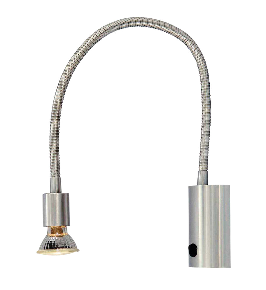 FLEXI WANDSPOT PRUNE FLEX GESCHUURD STAAL    ART NR: 23402162/