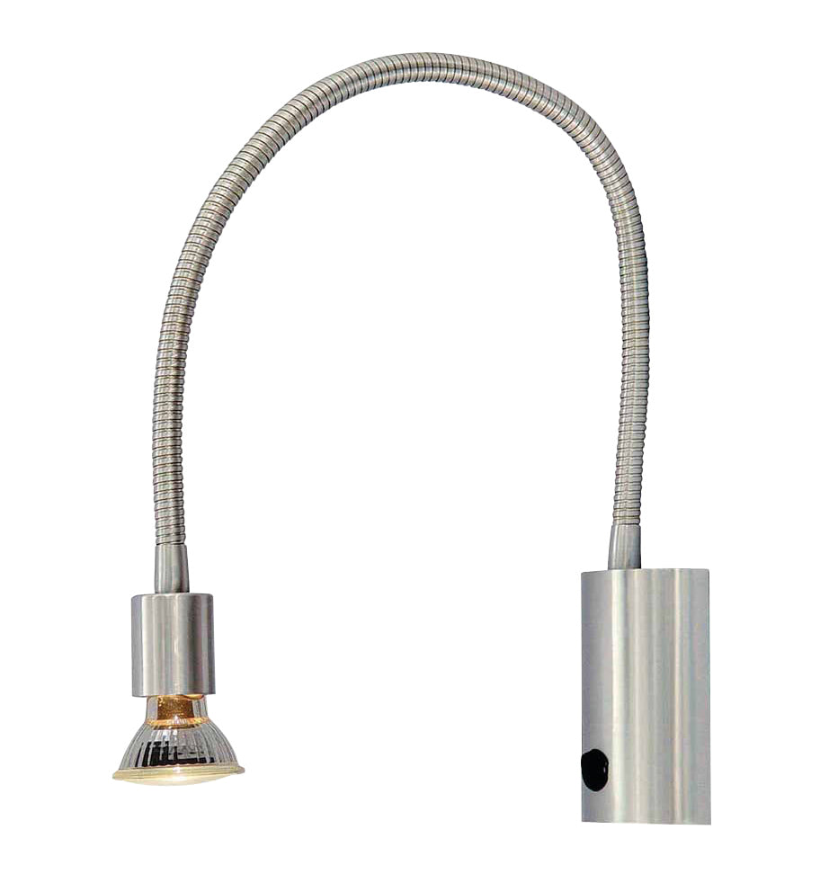 FLEXI WANDSPOT PRUNE FLEX GESCHUURD STAAL    ART NR: 23402162/