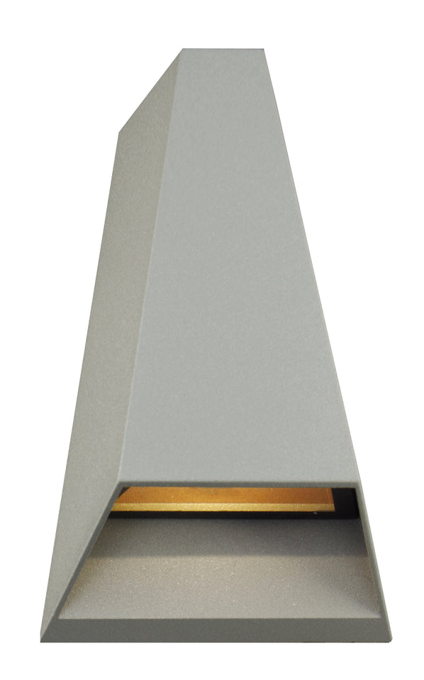 OUTDOOR WANDSPOT ""SAXO""  ZILVER  ART NR: 23424023/