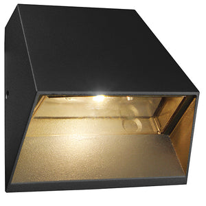 OUTDOOR WANDSPOT ""RIUM""  ZWART v4.0   ART NR: 23424030/