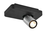 BYSIT WANDSPOT DE LUXE ZWART/ZWART/ALU  ART NR: 23427121/
