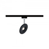L-VORMIGE  STARTERSET 1 FASE TRACK/RAIL  "" SFEER ""  5 LICHTS MAT/ZWART/CHROOM  ART NR: LATH P96938%