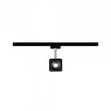 L-VORMIGE  STARTERSET 1 FASE TRACK/RAIL  "" KUBUS ""  5 LICHTS MAT/ZWART  ART NR: LATH P96923%