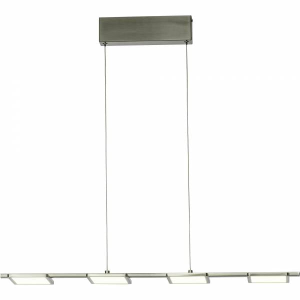 "" HOME ""  LED HANGLAMP  5 LICHTS SPOT  ALU/WIT           ART NR BR93387413/