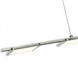 "" HOME ""  LED HANGLAMP  5 LICHTS SPOT  ALU/WIT           ART NR BR93387413/