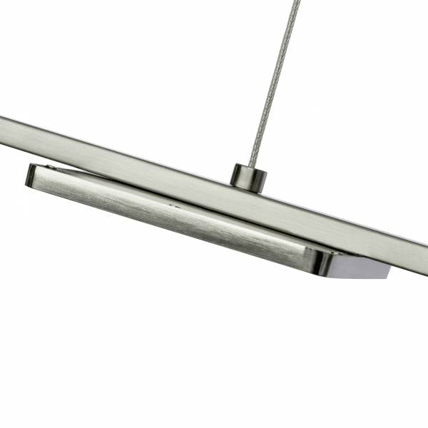 "" HOME ""  LED HANGLAMP  5 LICHTS SPOT  ALU/WIT           ART NR BR93387413/